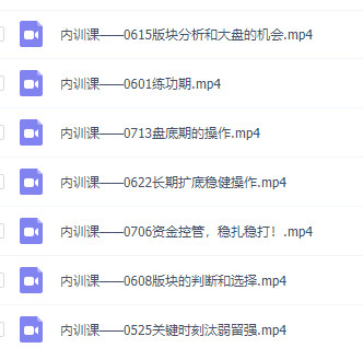 台湾技术大师蔡森2018年内训课视频