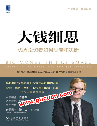大钱细思:优秀投资者如何思考和决断pdf下载